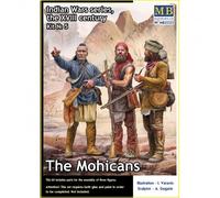 Masterbox 1:35 - Los mohicanos, Kit No.5, Serie de Guerra India