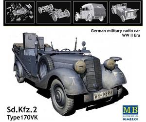 Master Box Mb3531 - 1/35 Sd.Kfz.2 Tipo 170 Vk - Nuevo