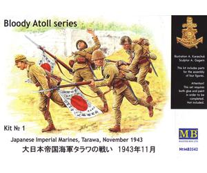 Master Box MB3542 - 1/35 Jap. Special Marino Aterrizaje Force Tarawa - Nuevo
