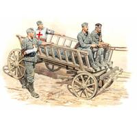 Master Box MB3558 - 1/35 Camino A La Retaguardia 5 Figuras + Carro - Nuevo