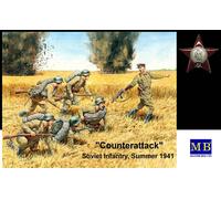 Contraataque Soviet Infantería Summer 1941maquette Figura