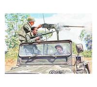 Master Box Models 1/35 ""Charlie on The Left"" Tripulaciσn de 3 y dos combatientes del Viet Cong Juego de 5 figuras