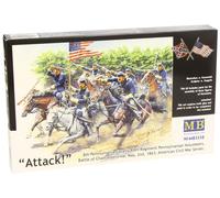 Master Box Models "8th Pennsylvania Cavalry Regiment" Model Bu (Importación USA)