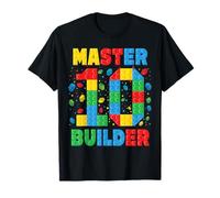Master Builder a la Edad de 10 años: Squad Block Building Camiseta