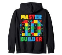 Master Builder a la Edad de 10 años: Squad Block Building Sudadera con Capucha