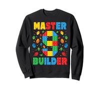 Master Builder a la Edad de 9 años: Squad Block Building Sudadera