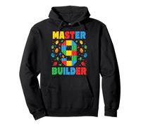 Master Builder a la Edad de 9 años: Squad Block Building Sudadera con Capucha
