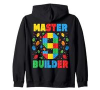 Master Builder a la Edad de 9 años: Squad Block Building Sudadera con Capucha