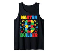 Master Builder Age, Octavo cumpleaños, Squad Block Building Camiseta sin Mangas