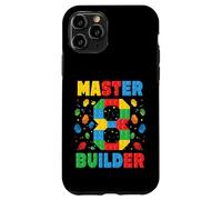 Master Builder Age, Octavo cumpleaños, Squad Block Building Carcasa para iPhone 11 Pro