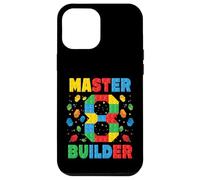 Master Builder Age, Octavo cumpleaños, Squad Block Building Carcasa para iPhone 12 Pro MAX