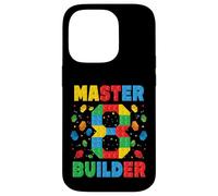 Master Builder Age, Octavo cumpleaños, Squad Block Building Carcasa para iPhone 14 Pro