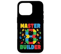 Master Builder Age, Octavo cumpleaños, Squad Block Building Carcasa para iPhone 16 Pro