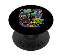 Master Builder - Bloques de cumpleaños para niños de 2 años PopSockets PopGrip Adhesivo