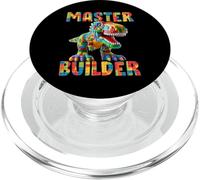 Master Builder Dino Bricks Blocks Play Toys T-Rex Dinosaur PopSockets PopGrip para MagSafe