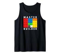 Master Builder Funny Construction Humor Design tee Camiseta sin Mangas