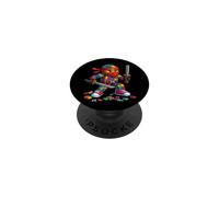 Master Builder Ninja Building Blocks Brick Builders Boys Kid PopSockets PopGrip Adhesivo