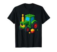 Master Builder Tractor Ladrillo de juguete Constructores Bloque Ladrillos Camiseta