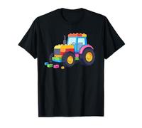 Master Builder Tractor Ladrillo de juguete Constructores Bloque Ladrillos Camiseta