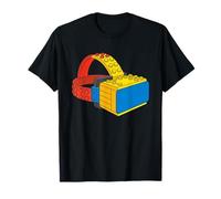 Master Builder VR Gaming Lover Ladrillo Bloques Gráficos Constructores Camiseta