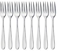 Master Class Tenedores de Acero Inoxidable para Pastel/Tarta, 15 cm (Juego de 4) (Paquete de 2)