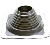 MASTER FLASH Penetración del techo para protección contra la entrada de agua, manguito de tubería, paso del techo, brida de sellado, cubiertas de techo de chapa Epdm No. 6 121-254mm, Negro, 304 x 304