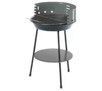 Parrilla de barbacoa redonda de acero inoxidable compacta resistente al carbón
