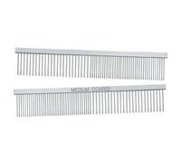 Master Grooming Tools - Peine de Aseo para Mascotas de 17,7 cm, Fino/Grueso