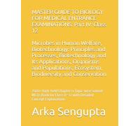 MASTER GUIDE TO BIOLOGY FOR MEDICAL ENTRANCE EXAMINATIONS: Part IV : Class 12: 2500+ High-Yield Chapter & Topic-wise Solved MCQs Bank for Class 11-12 ... 2500+ Solved MCQs Practice MCQs)