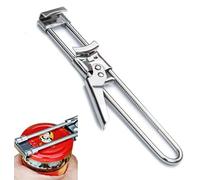 Master Jar & Bottle Opener, Abrelatas Ajustable Multifuncional Acero Inoxidable Abrelatas Jar Tapa Gripper, Manual, Accesorios de Cocina