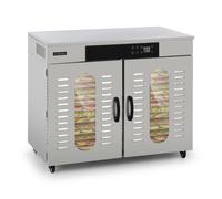 Master Jerky 30-90°C Deshidratador de Alimentos Industrial 32 Bandejas Plata