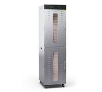 Master Jerky 30-90°C Deshidratador de Alimentos Industrial 40 Bandejas Plata