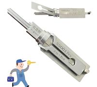 Master Key Decoder,stainless Steel Master Key Decoder,fast Key,door Lock Opener Pick,lock Pick Decoder,decodificador De Llaves 2 En 1,decoder Tool,lecteur Décodeur De Crochetage De Serrure Pour Auto