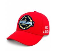 Master Lap Gorra Niki Lauda F1 Parmalat - Rojo, Talla Unica, Unisex