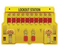 Master Lock 1483BP1106 Lockout Tagout Padlock Station