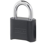 Master Lock, 178D, Cerradura de combinación personalizable, 1 unidad, Negro