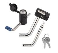 Master Lock 2848DAT - Juego de Llaves Iguales con cerraduras de Receptor y acoplador, Juego de 2 Piezas