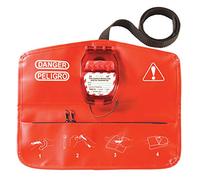 Master Lock 468L Bloqueo de válvula de bola sin palanca Seal Tight