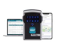 Master Lock 5441EURENT Caja de Seguridad para Llaves con Bluetooth usos comerciales [Montaje en Pared] [Bluetooth o Combinación]