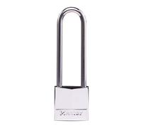 Master Lock 639EURDLJ Candado Marino con Llave y Arco Largo, Grigio, 9,7 x 3 x 1,2 cm