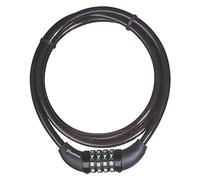 Master Lock 8154EURD Candado Bicicleta con Llave, 1,8 m Cable