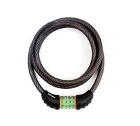 Master Lock 8190EURDPRO Bike Cable Lock, Black, 1.80 m x 12 mm 1.80 m x 12 mm Bl