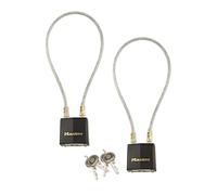 Master Lock 99KA - Cerradura para casco de motocicleta con 2 llaves iguales