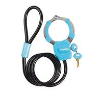 Master Lock Antirrobo Cable [Largo 1 m] 8275EURDPROBLU - Candado de Bicicleta, Patinete Electrico, Carros Bebe, Equipo Deportivo, Azul