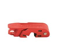 Master Lock 493B Bloqueo del disyuntor Grip Tight Conmutadores Basculantes Estándar Sencillos y Dobles para Bloqueo Eléctrico, 13 x 7 x 3 cm