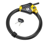 MASTER LOCK Cable Antirrobo [Ajustable - de 30 cm a 4,5 m] [Llave] 8420EURD - Ideal para Asegurar Equipo Deportivo, Instrumentos, Muebles de Jardin
