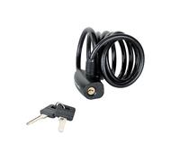 Master Lock - Cable con llave 1.8m negro