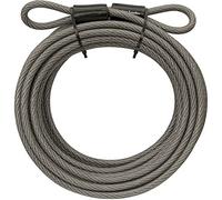 Master Lock - Cable de seguridad de acero para bicicleta, 9,1 m de largo y 10 mm de diámetro, cable recubierto de vinilo con extremos en bucle, 70DCC