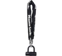 Master Lock Cadena de acero 10mm con mini U llave 8234EURDPRO