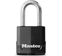 Master Lock Cadenas de acero lam inédito con recubrimiento M115EURDLF